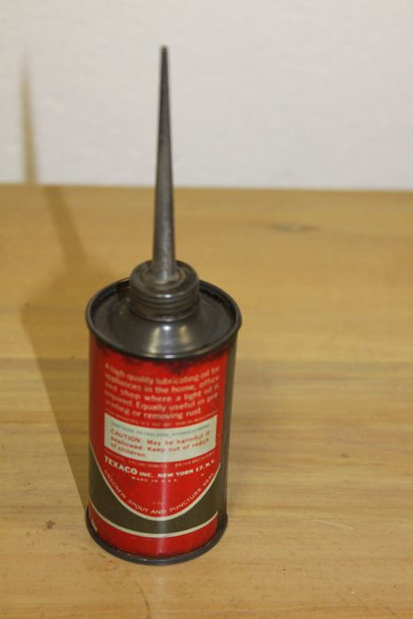 TEXACO Home Lubricant Oil Can [Photo 2]