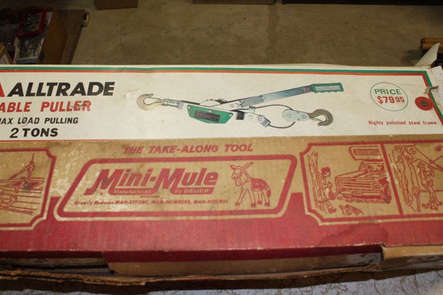 Pair Of Cable Pullers In Original Boxes [Photo 2]