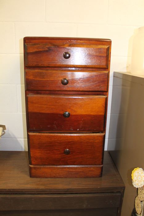 Wooden Storage Cabinet (Empty) [Photo 1]