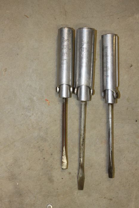 (3) TUFFY Swallow Airplane Co. T-Handle Screwdrivers [Photo 1]