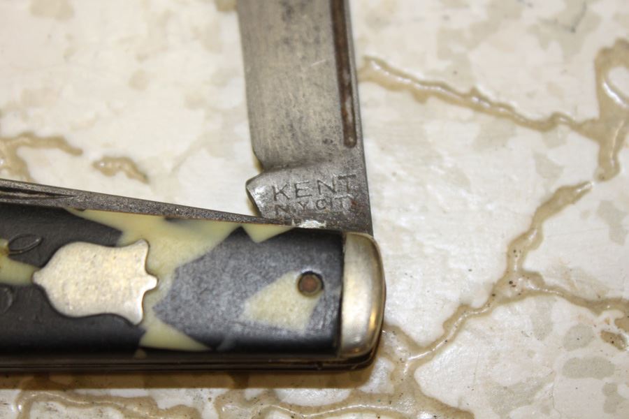Vintage Kent NY City Folding Pocket Knife [Photo 3]