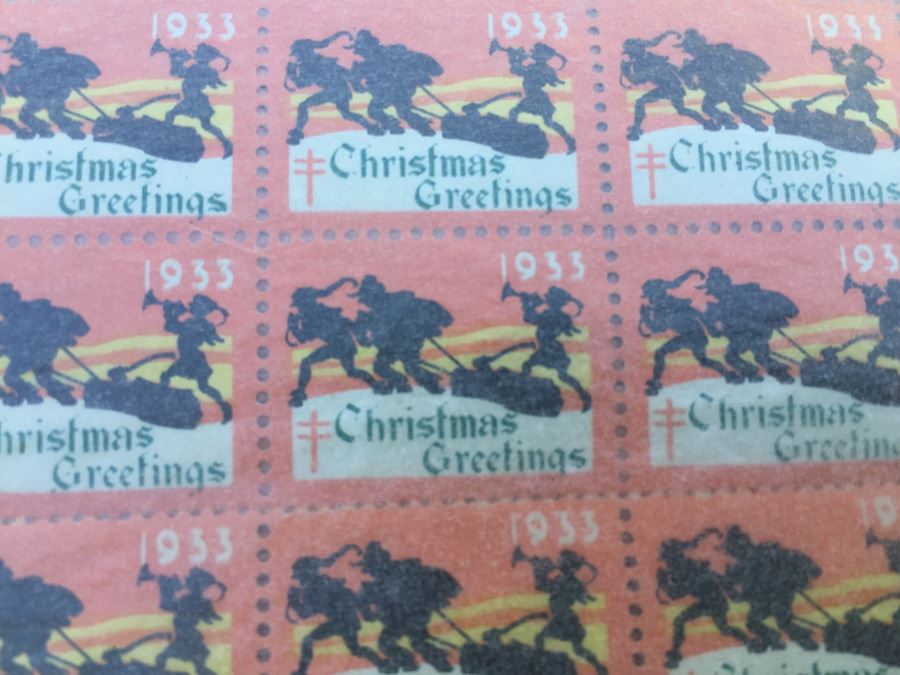 HUGE Collection Of Christmas Seals 1932-2002 [Photo 7]
