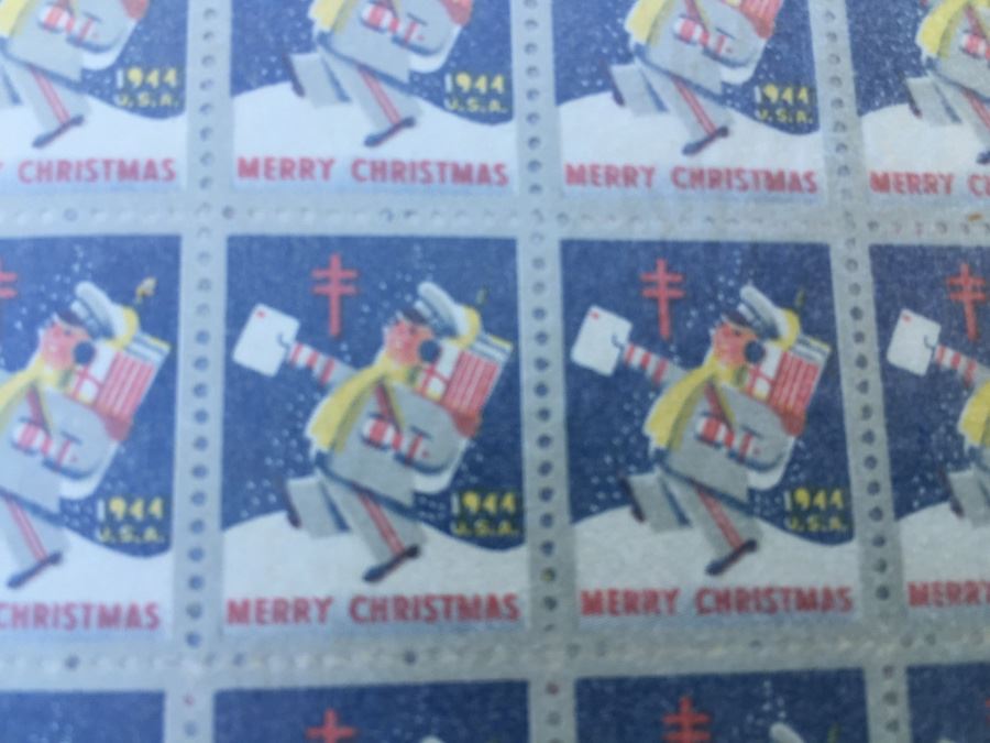 HUGE Collection Of Christmas Seals 1932-2002 [Photo 23]
