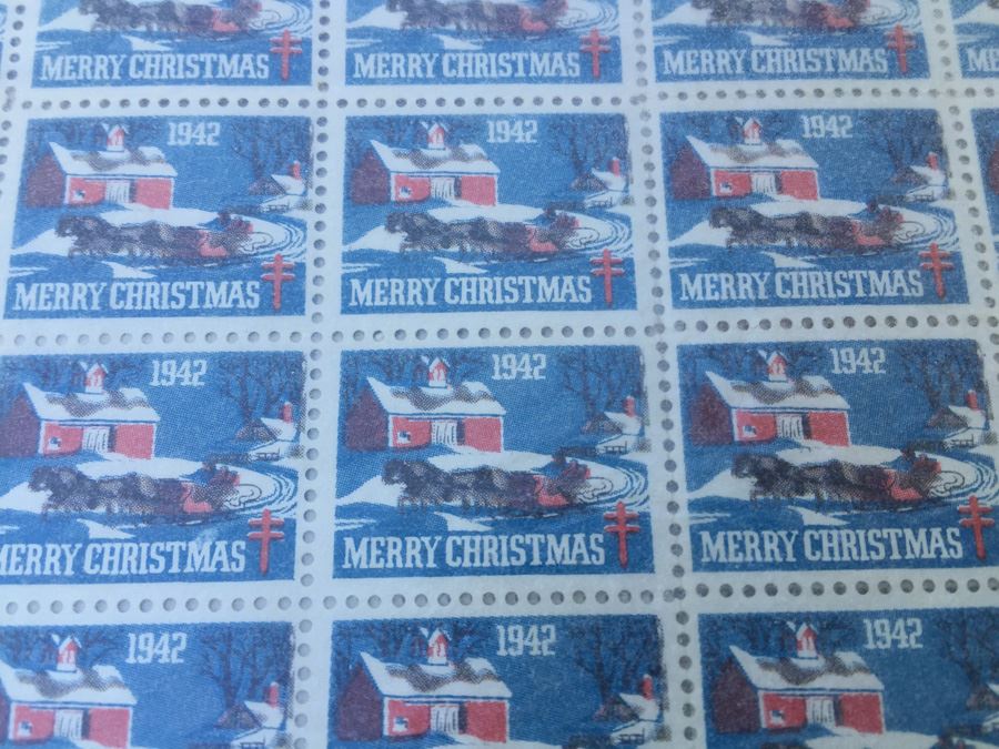 HUGE Collection Of Christmas Seals 1932-2002 [Photo 21]