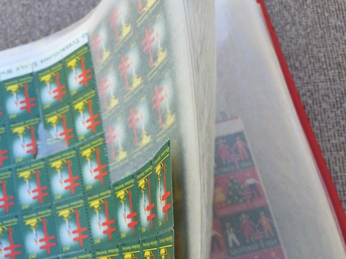 HUGE Collection Of Christmas Seals 1932-2002 [Photo 33]