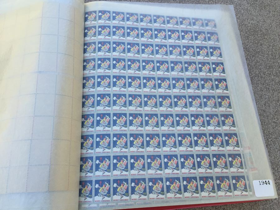 HUGE Collection Of Christmas Seals 1932-2002 [Photo 22]