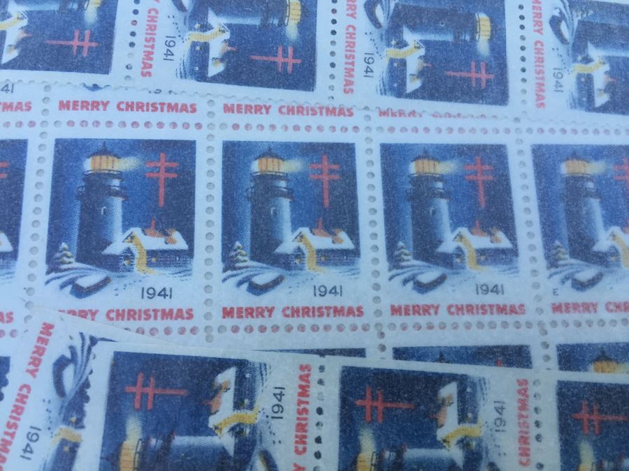 HUGE Collection Of Christmas Seals 1932-2002 [Photo 20]