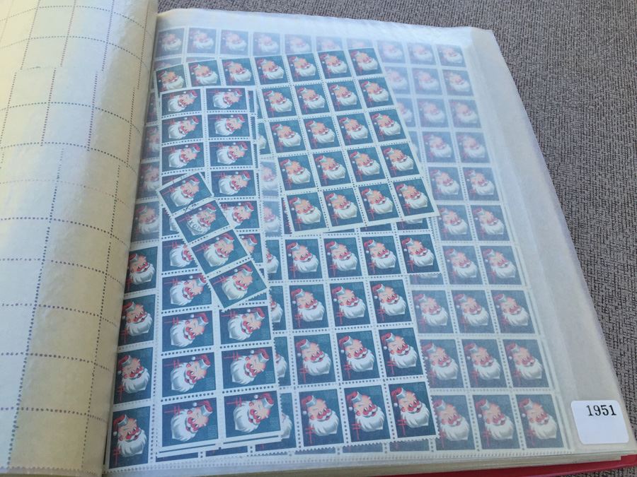 HUGE Collection Of Christmas Seals 1932-2002 [Photo 30]