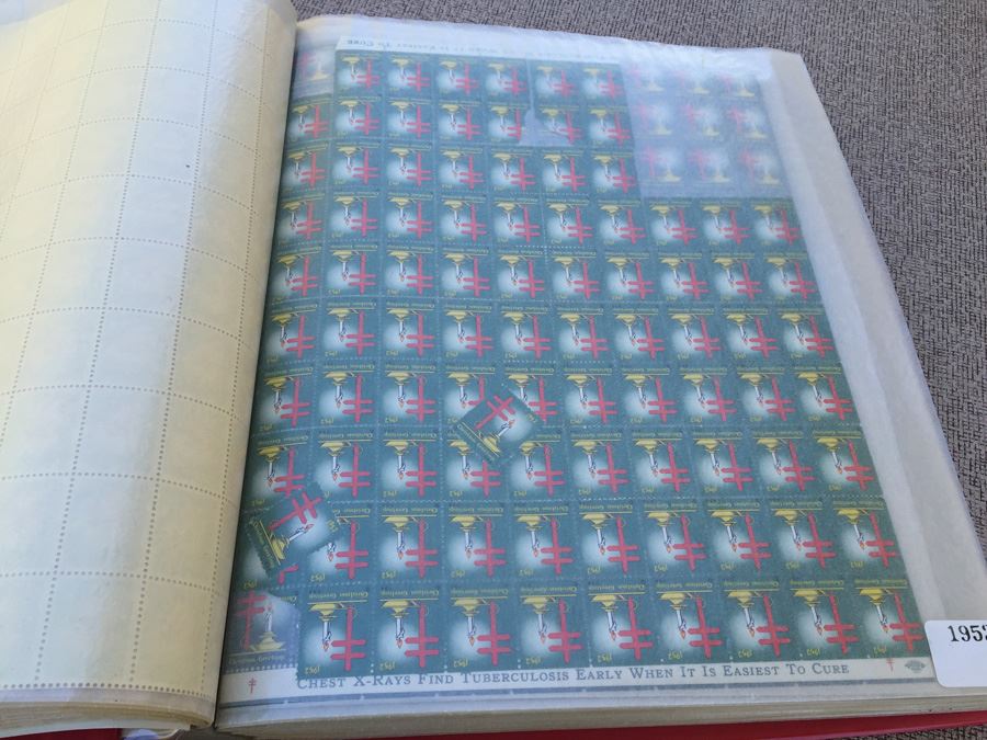 HUGE Collection Of Christmas Seals 1932-2002 [Photo 32]