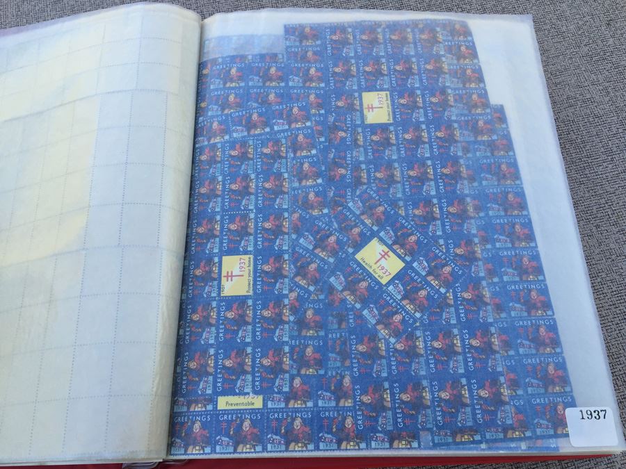 HUGE Collection Of Christmas Seals 1932-2002 [Photo 14]