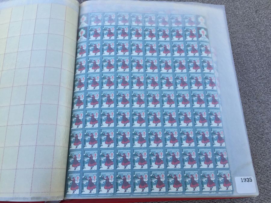 HUGE Collection Of Christmas Seals 1932-2002 [Photo 10]