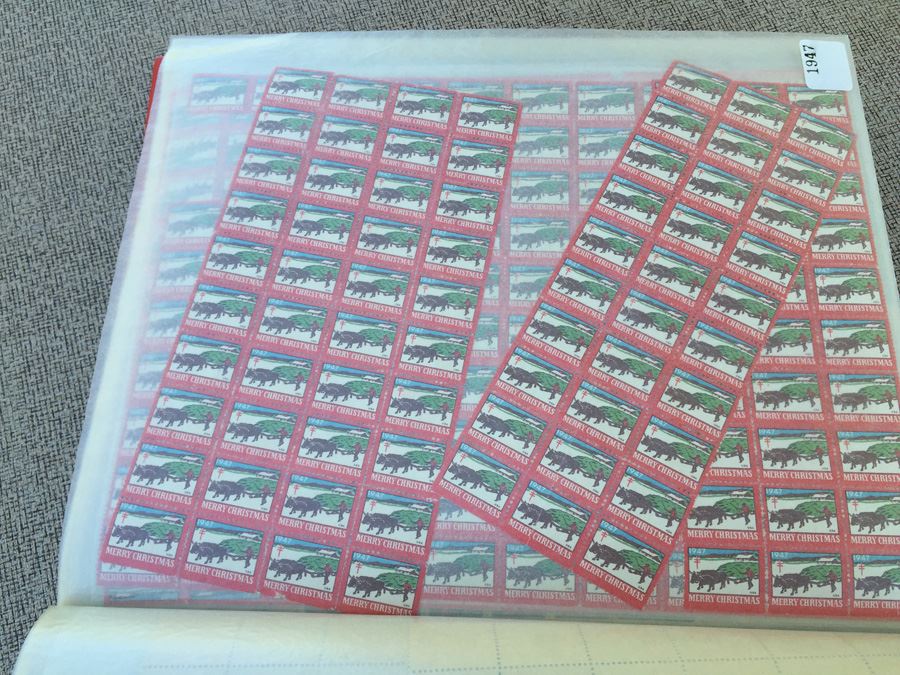 HUGE Collection Of Christmas Seals 1932-2002 [Photo 26]