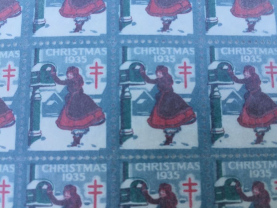 HUGE Collection Of Christmas Seals 1932-2002 [Photo 11]