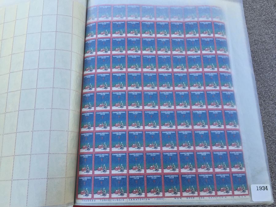 HUGE Collection Of Christmas Seals 1932-2002 [Photo 8]