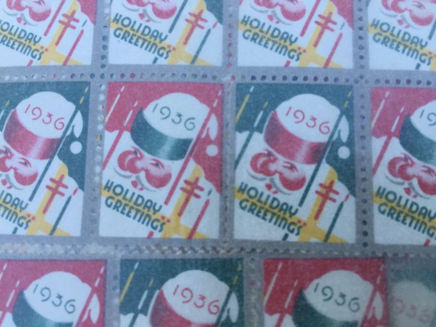 HUGE Collection Of Christmas Seals 1932-2002 [Photo 13]