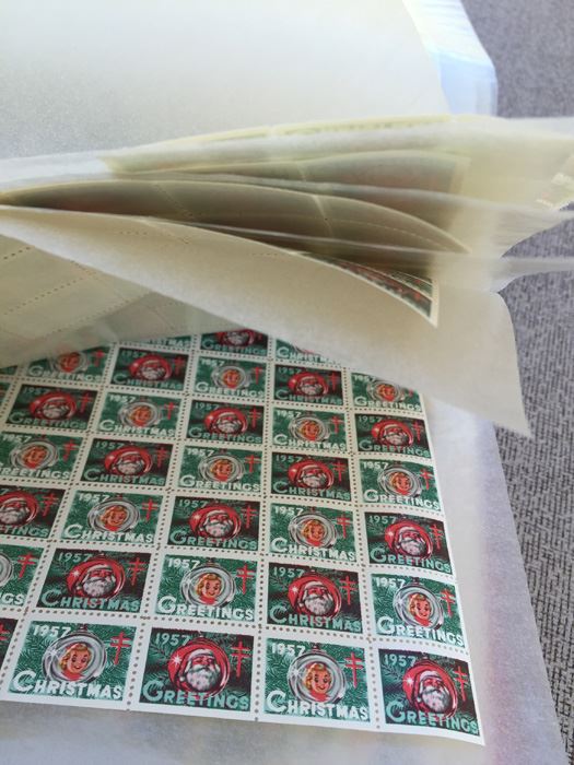 HUGE Collection Of Christmas Seals 1932-2002 [Photo 39]