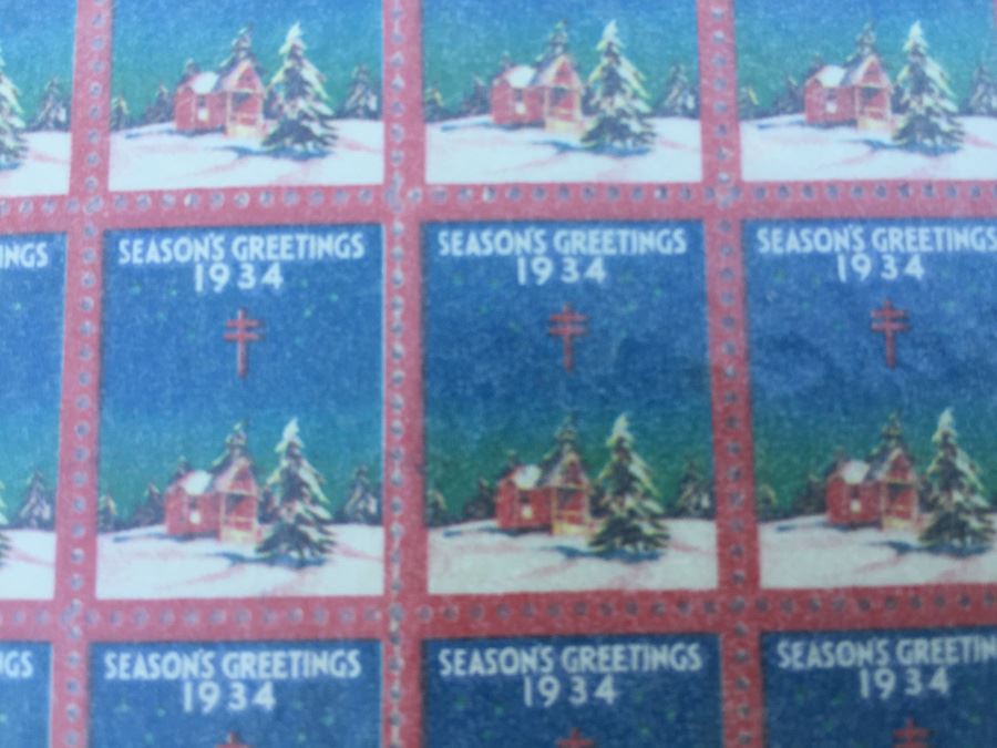 HUGE Collection Of Christmas Seals 1932-2002 [Photo 9]
