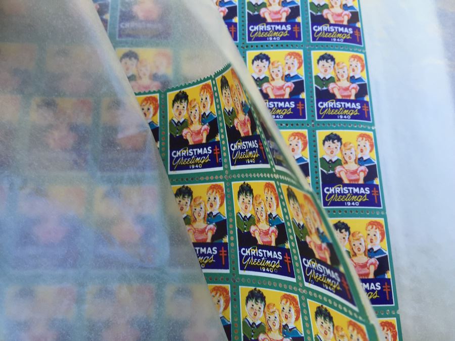 HUGE Collection Of Christmas Seals 1932-2002 [Photo 19]