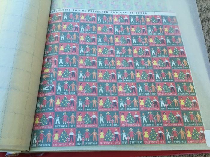 HUGE Collection Of Christmas Seals 1932-2002 [Photo 34]