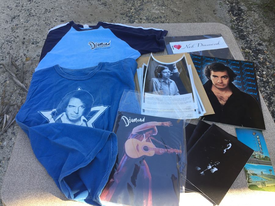 Neil Diamond Collectibles Lot