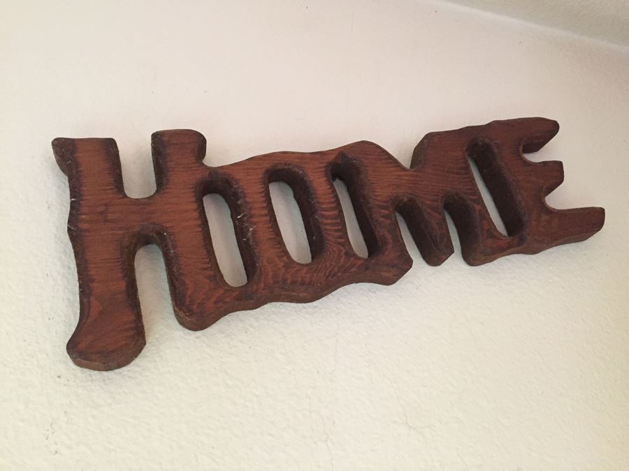 Home Sweet Home Wood Wall Art [Photo 4]