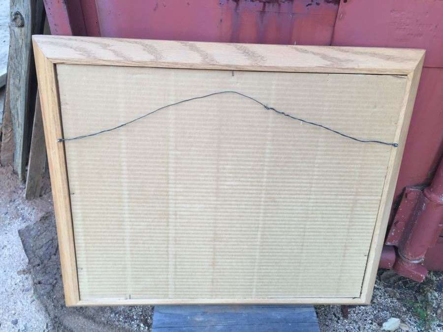 Vintage Paint By Numbers Mountain Scene [Photo 7]