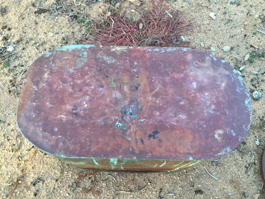 Vintage Copper Handled Pot With Lid [Photo 10]
