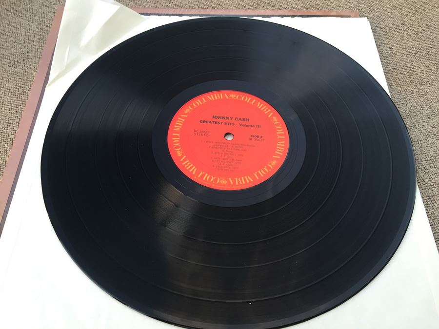Johnny Cash Vinyl Record Albums [Photo 5]