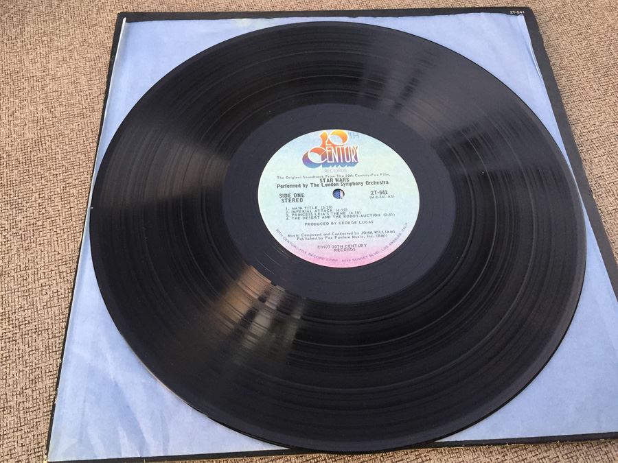 STAR WARS Original Soundtrack Vinyl Record [Photo 16]