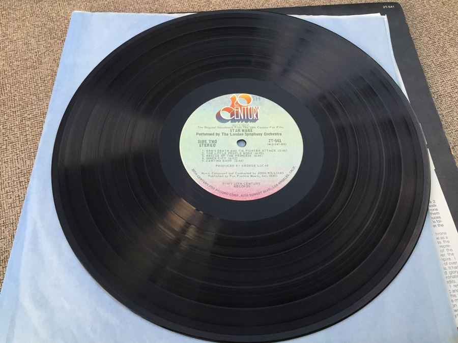 STAR WARS Original Soundtrack Vinyl Record [Photo 12]
