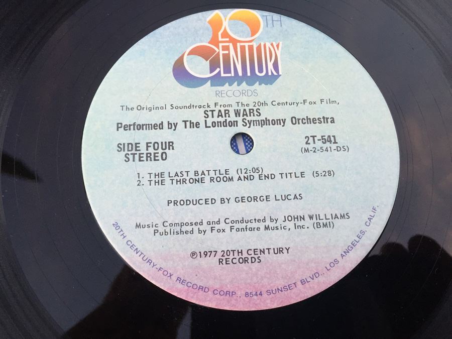 STAR WARS Original Soundtrack Vinyl Record [Photo 19]