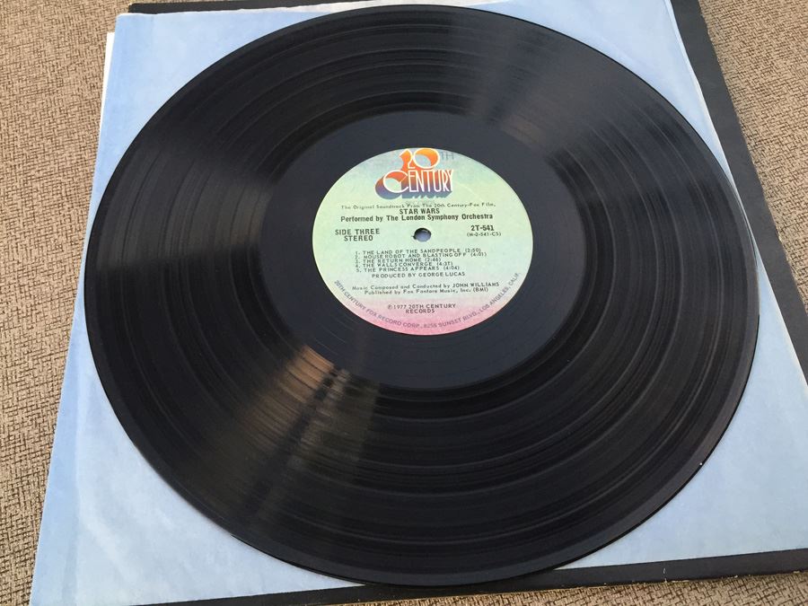 STAR WARS Original Soundtrack Vinyl Record [Photo 14]