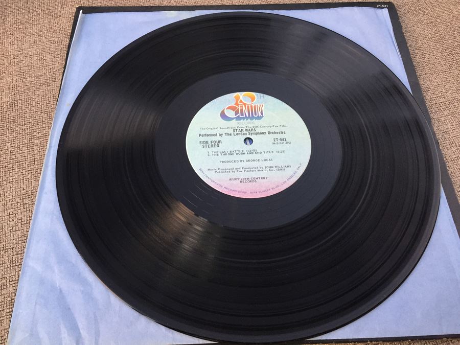 STAR WARS Original Soundtrack Vinyl Record [Photo 18]