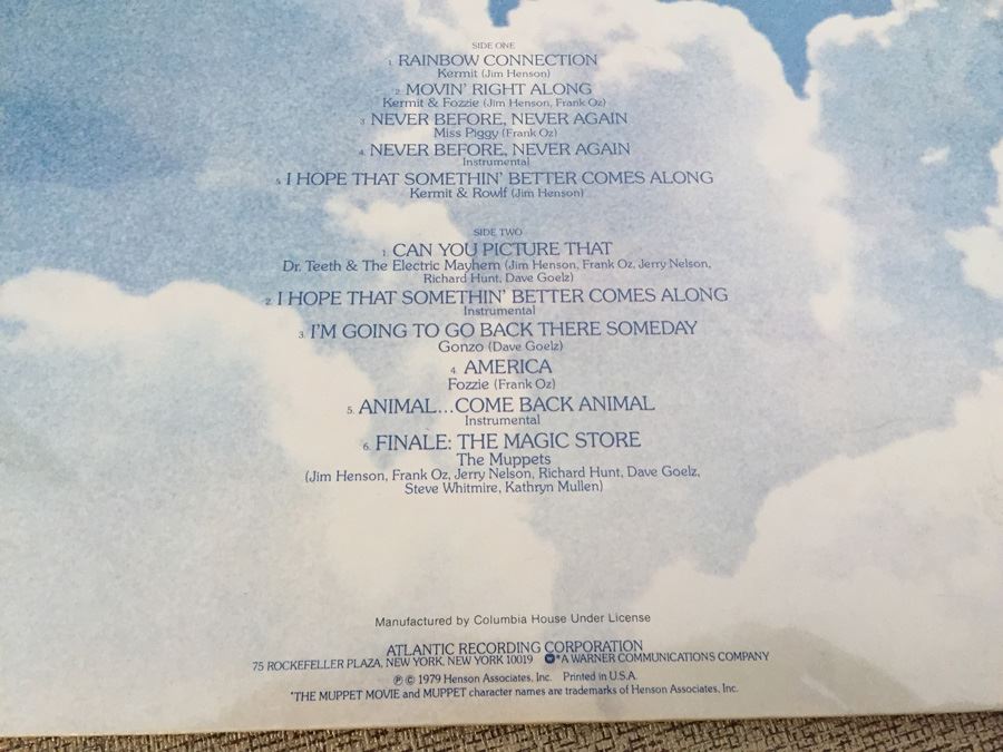 The Muppet Movie Original Sountrack Recording Vinyl Record SEALED [Photo 4]