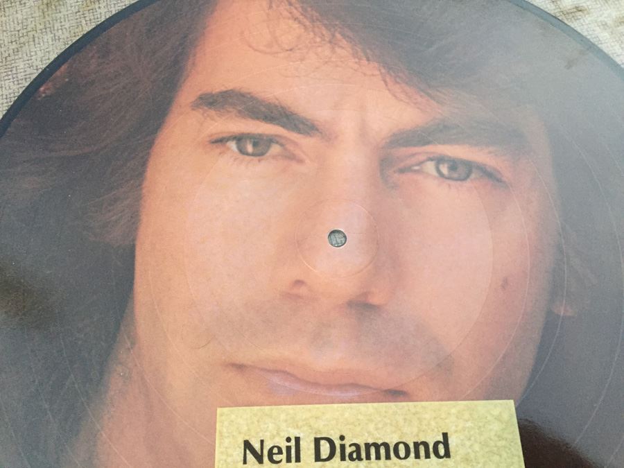 Neil Diamond Picture Disc PD 22189190 Made In Denmark Sweet Caroline [Photo 2]
