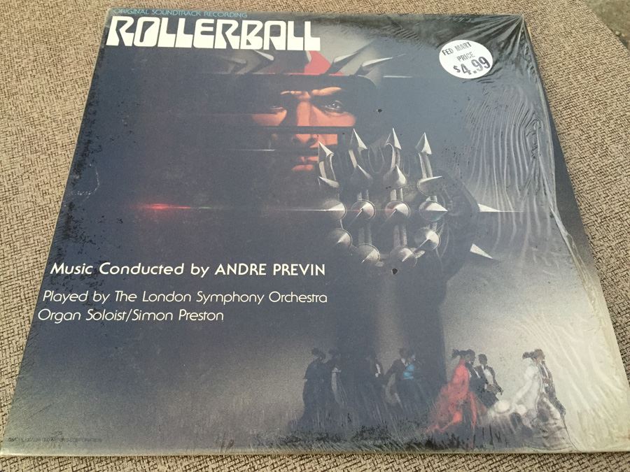 Rollerball Original Soundtrack Vinyl Record UA-LA470-G