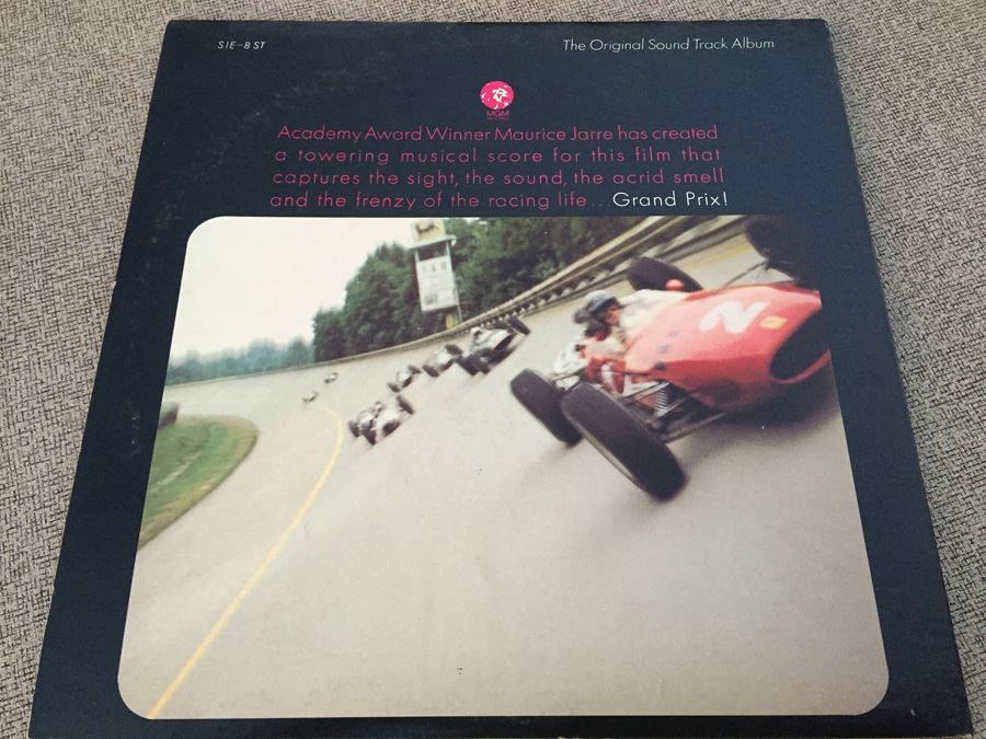 Grand Prix Original Sound Track Vinyl Record SMAS-91060 [Photo 9]
