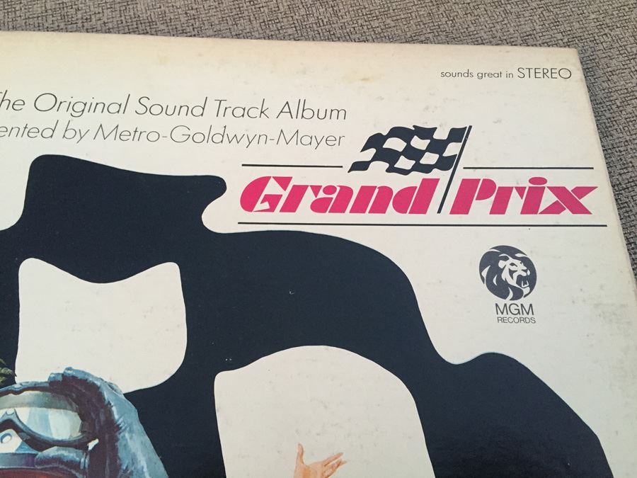 Grand Prix Original Sound Track Vinyl Record SMAS-91060 [Photo 2]