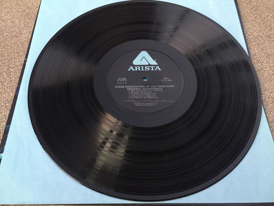 Close Encounters Of The Third Kind Original Soundtrack Vinyl Record AL 9500 [Photo 8]