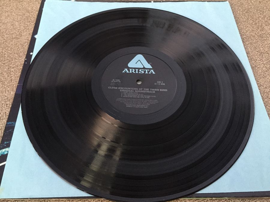 Close Encounters Of The Third Kind Original Soundtrack Vinyl Record AL 9500 [Photo 10]