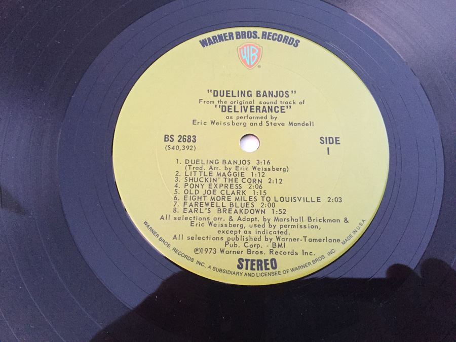 Deliverance Original Soundtrack Vinyl Record BS 2683 [Photo 6]