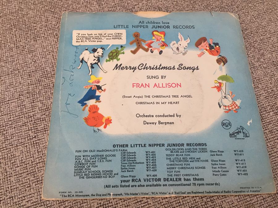 Children's 45 Vinyl Records [Photo 8]