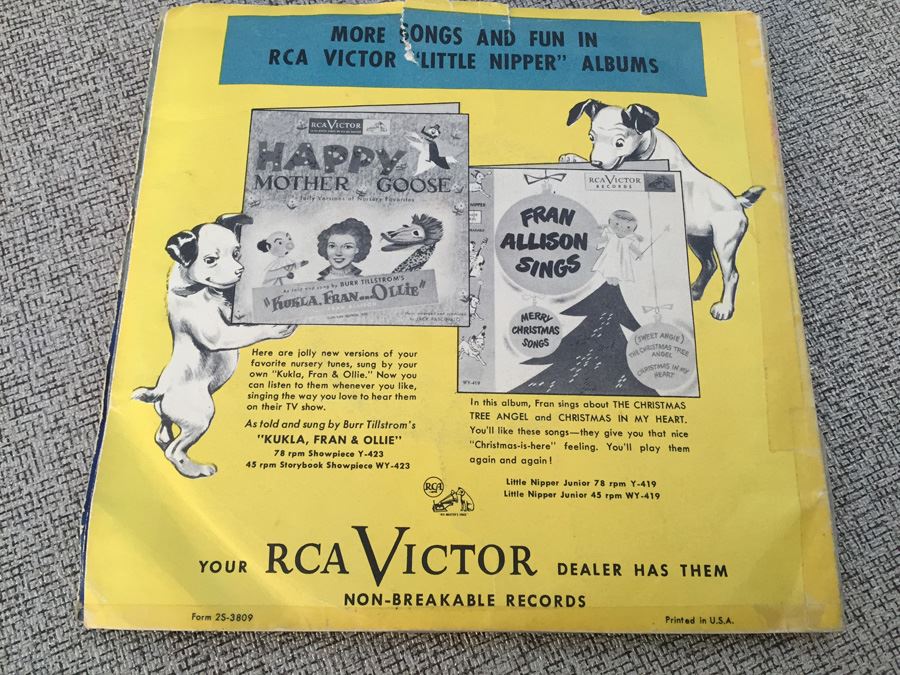Children's 45 Vinyl Records [Photo 16]