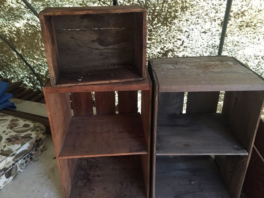 Vintage Wooden Box Lot [Photo 4]