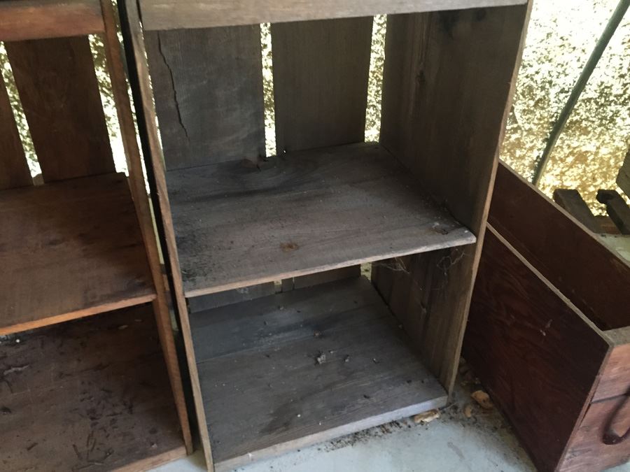 Vintage Wooden Box Lot [Photo 6]