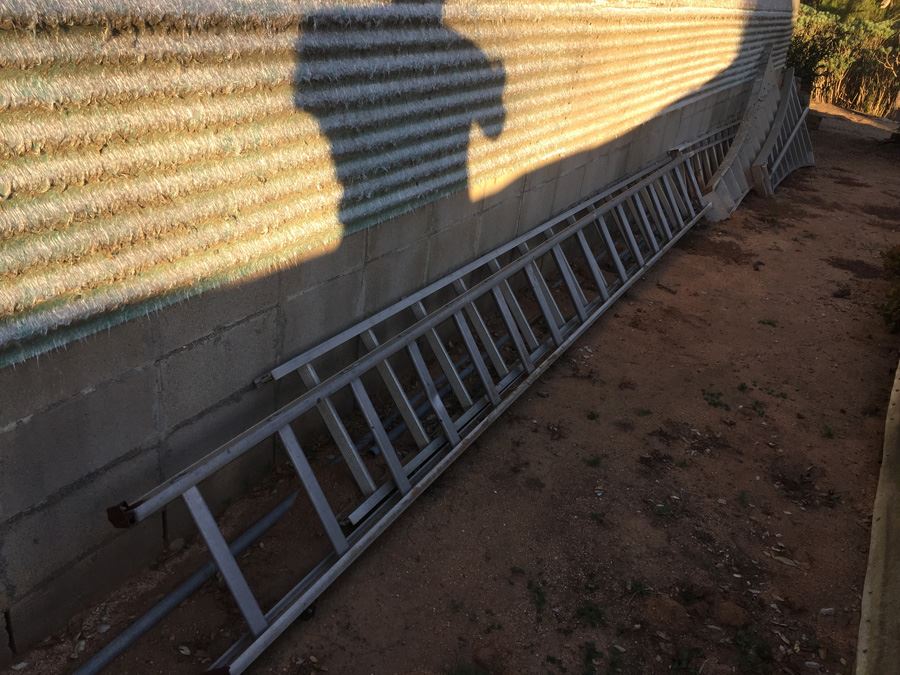 Huge Aluminum Ladder Lot (Some Ladders Have Issues)