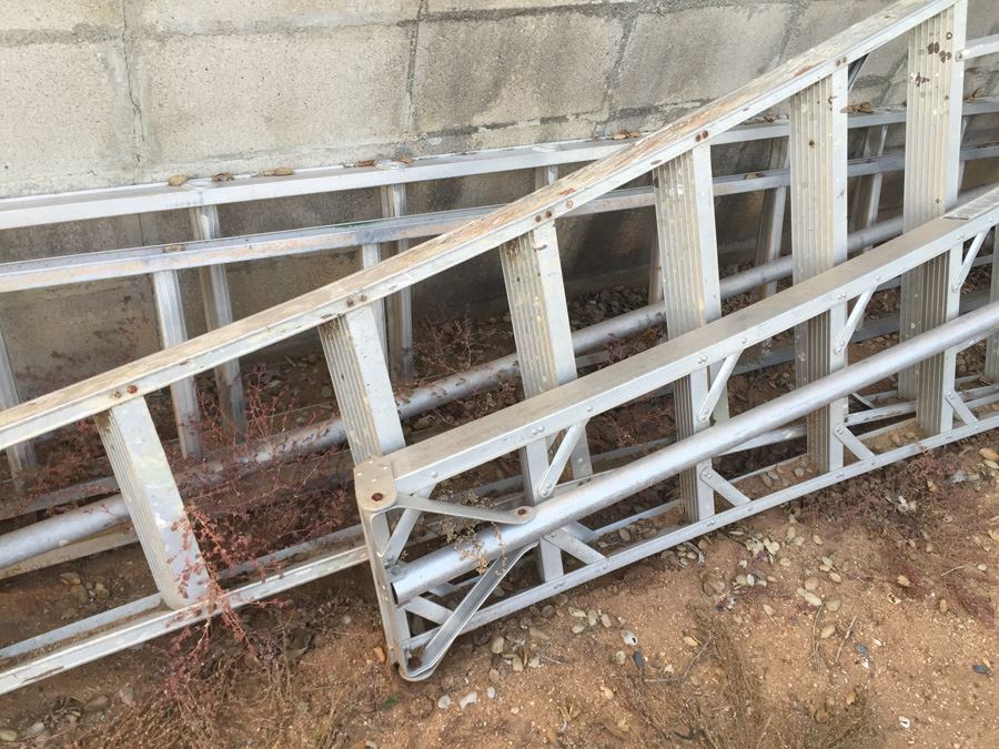 Huge Aluminum Ladder Lot (Some Ladders Have Issues) [Photo 9]