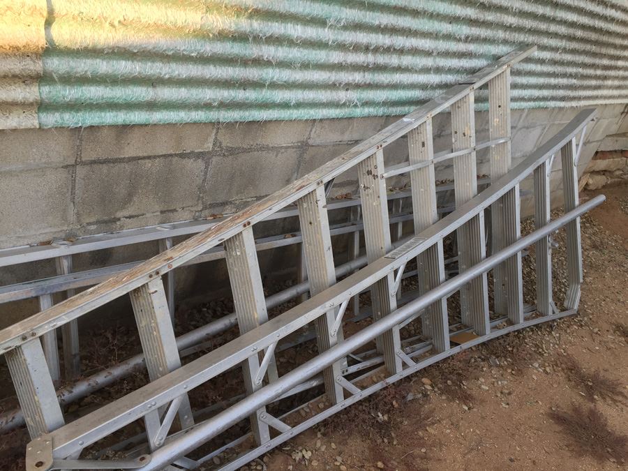 Huge Aluminum Ladder Lot (Some Ladders Have Issues) [Photo 8]