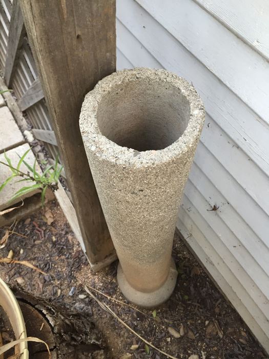 (2) Cement Planter Stands [Photo 5]