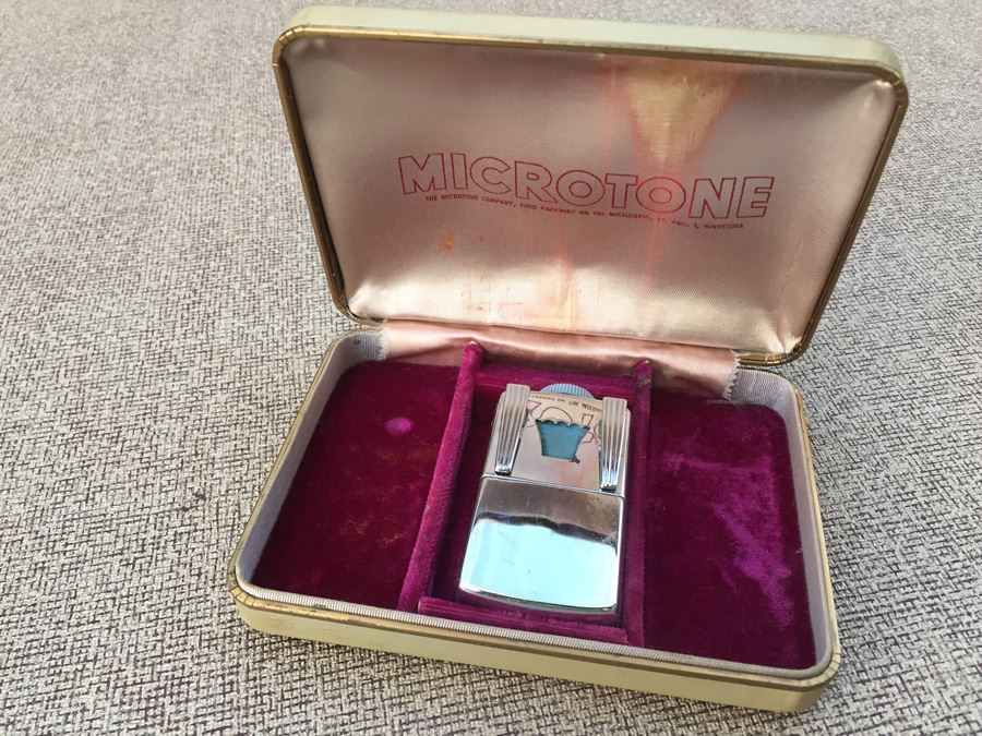 Vintage 1954 Microtone Skylark Hearing Aid [Photo 1]